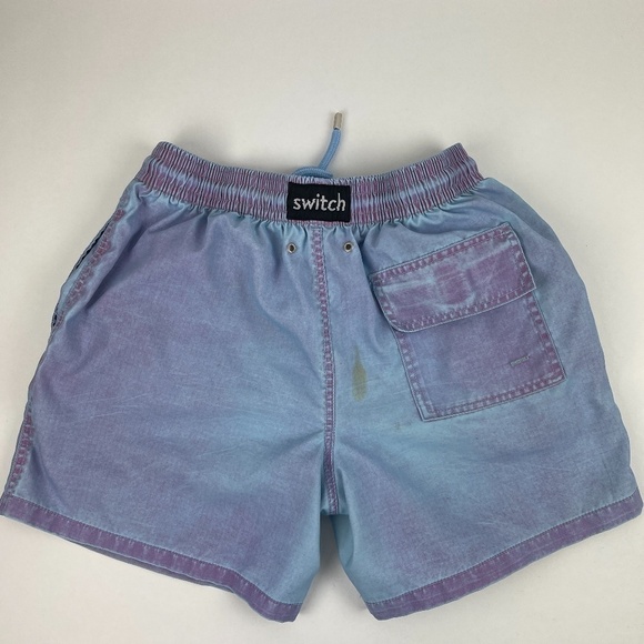 Switch Shorts Womens Medium Blue Drawstring Pockets - Picture 9 of 11